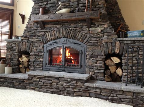 fireplace insert ideas|rustic insert fireplace ideas.